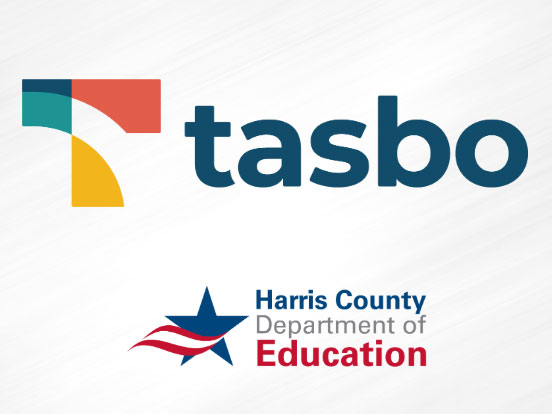  This is a graphic with the TASBO and HCDE logos